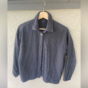 Madewell flannel. Oversized size xs. Fits like a S or M